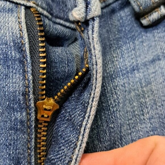 PISTOLA Audrey Distressed Frayed Skinny Jeans Santa Cruz Blue 27 NEW DEFECT - Picture 6 of 8